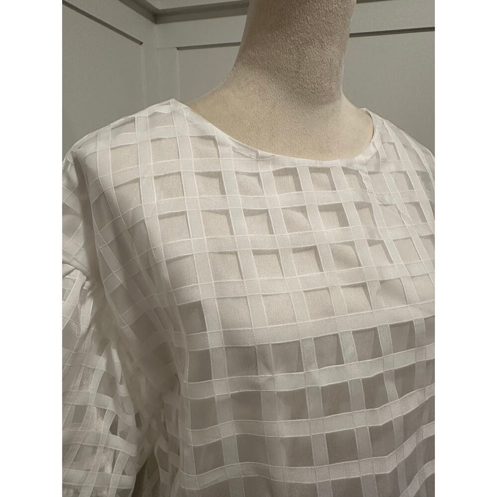 SOLD Fab’rik Puff Sleeve Blouse - Picture 5 of 5
